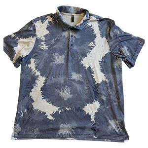 Adidas Flower Mesh Golf Polo Shirt size 2XL